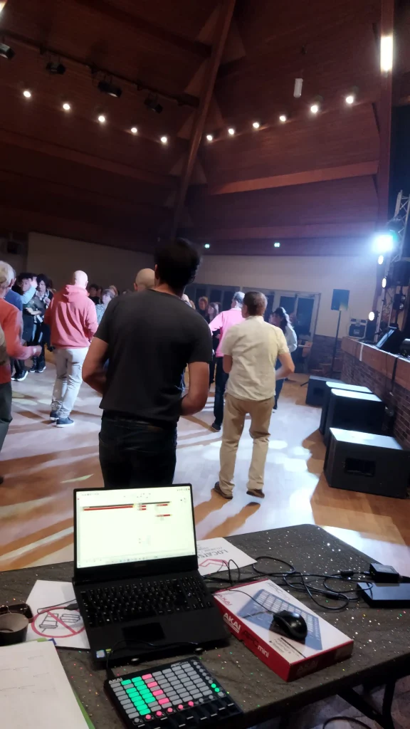 Sonorisation à Thoiry pour l'association los Diablos