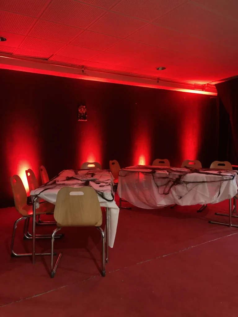 éclairage d'ambiance disponible à la location pour vos événements dans les Yvelines.